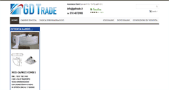 Desktop Screenshot of gdtrade.it