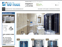 Tablet Screenshot of gdtrade.it